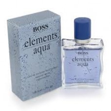 HUGO BOSS "ELEMENTS AQUA" EDT 3.4 OZ SPR TSTR [MT]